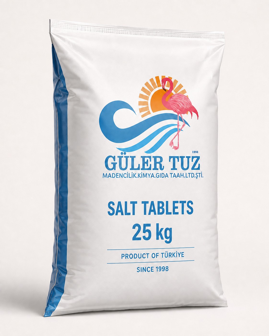 Emballage Güler Tuz de sel en pastilles de 25 kg